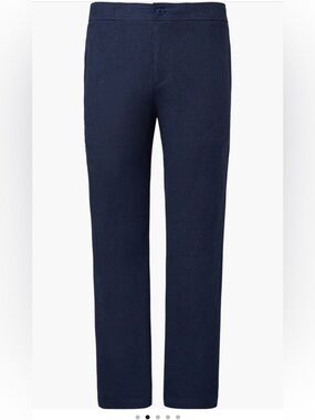 Onia men’s button front elastic linen pant